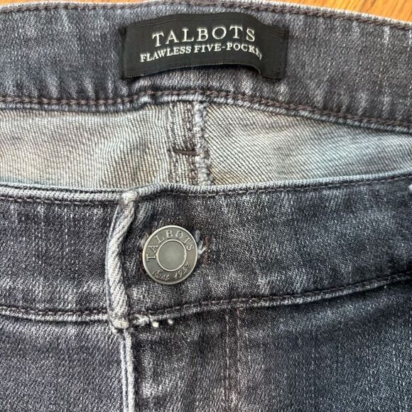 Talbots Flawless Five-Pocket Slim Ankle Jeans 14 - Picture 8 of 10